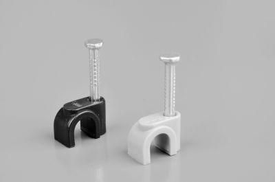 PE Cable Clips (5MM, WHITE)