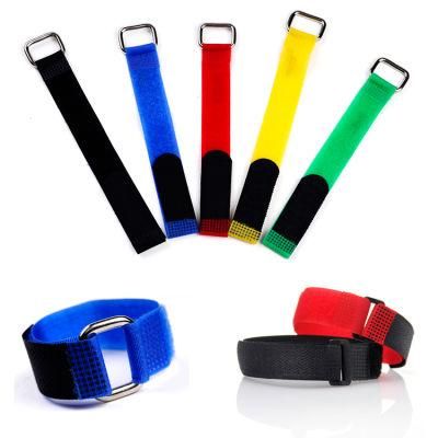 Customized Colored Nylon Hook &amp; Loop Cord Cable Tie