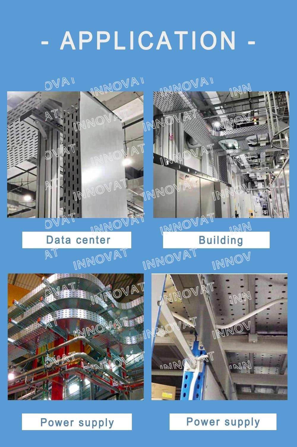 Factory Supply High Quality Ventilated or Perforated Trough Cable Tray FRP for GRP Ladder Cable Tray