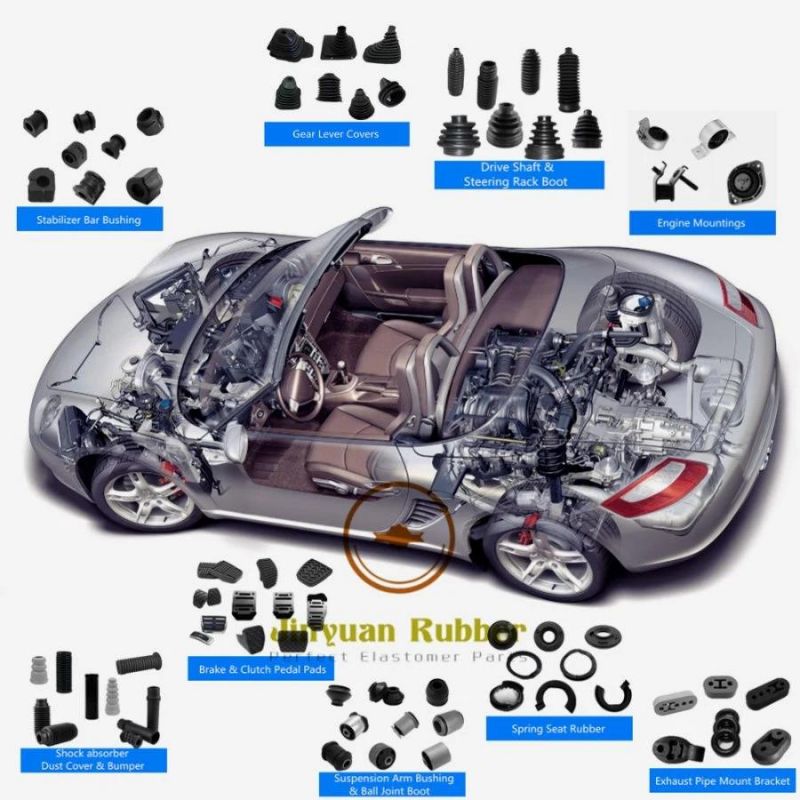 OEM Custom Design Auto Rubber Wire Grommets Wire Harness Sheath for Automotive Replacement Parts