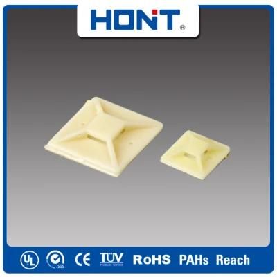 UL Approved Nylon66 Cable Tie Mounts 30*30mm with Good Insulation