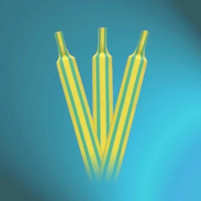 Green Yellow Single Wall Heat Shrink Tubing with UL