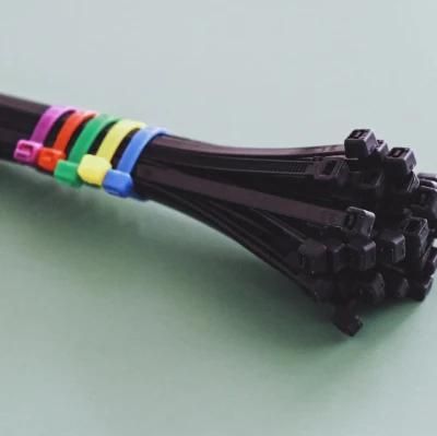 100PCS/Bag 7.6X200-7.6X700mm Zip Self Locking Nylon Cable Tie with CE High Quality