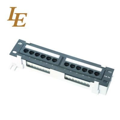 1u UTP 12port Wall Mount Type Cat5e Krone IDC Patch Panel