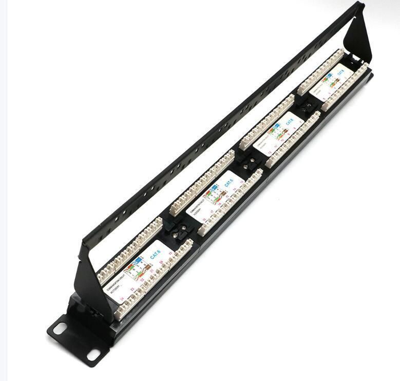 1u 19" UTP Cat5e Patch Panel 24 Port Patch Panel