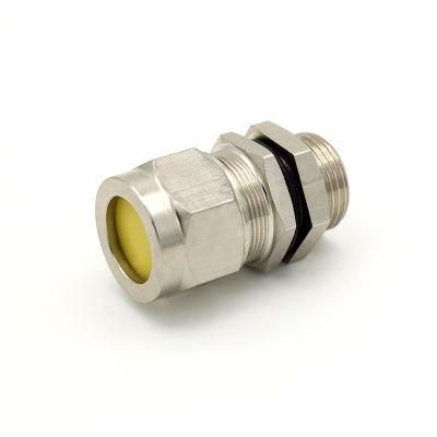 M20*1.5 Explosion-Proof Cable Gland with Locknut