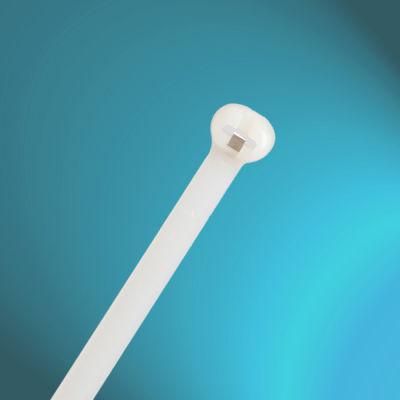 Stainless Steel Metal Teeth Insert Plastic Nylon Cable Ties with UL