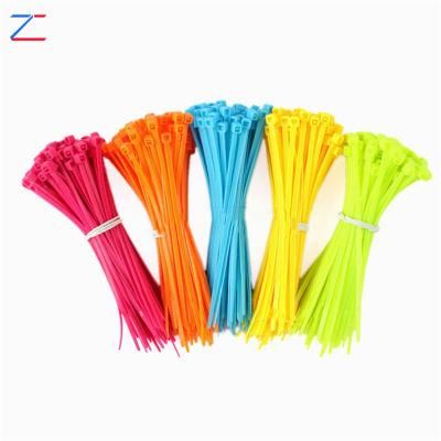 Good Quality Full Size 100 PCS/Bag Self Lock Customer&prime;s Logo Nylon Cable Tie