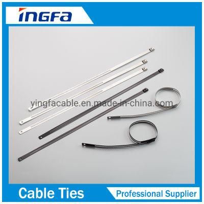 PVC Coated Stainless Steel Zip Tie Metal Tie