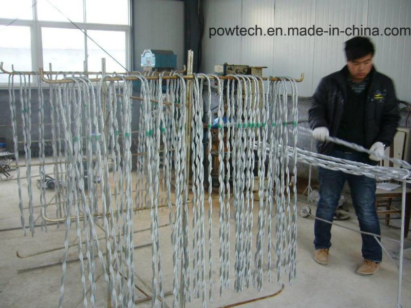Galvanized Steel Preformed Guy End Grips
