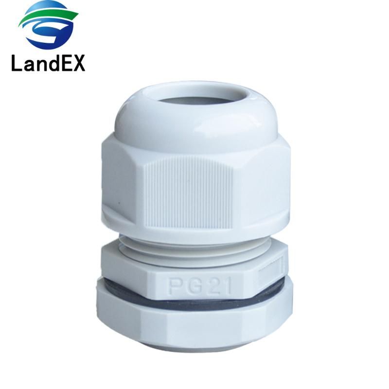IP68 Waterproof Nylon Plastic Pg Cable Gland Size