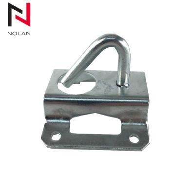 FTTH Cable Accessories Fiber Optic Drop Cable Bracket Galvanized Steel Suspension Hook Bracket Yk-Ok-01