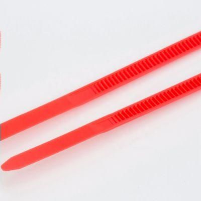 Manufacturer Heat Resist Cable Tie Red Blue Green Yellow Orange Ce SGS RoHS Nylon 66 Cable Tie
