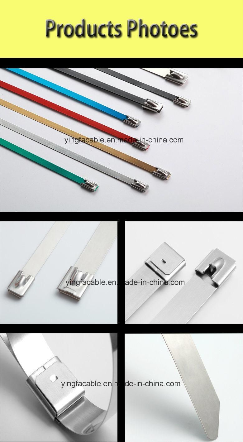 201 Steel Marine Ball Self Locked Ss Cable Tie