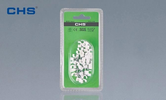 K Type Super Strong PE Cable Clips (CHK-5mm)