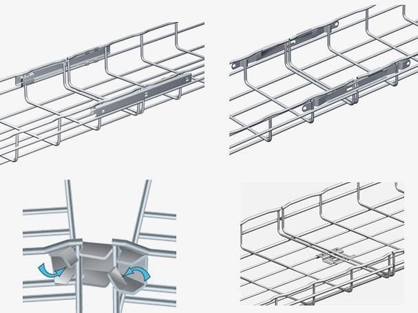 Stainless Steel Wire Mesh Cable Tray