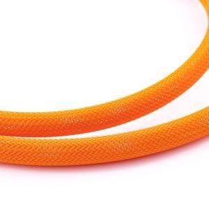 Expansion Braided Sleeve Productor Pet PA Fibre with Permanent Hot Resistance for Wire