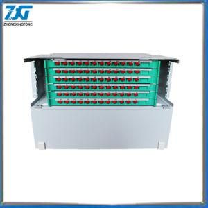 48 Port Sc LC St FC 19&quot; Fiber Optic Patch Panel FTTH ODF Box