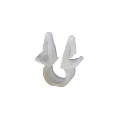 Plastic Rope Fixing Clips PCB Hole Anti Stripping, Nylon Black &amp; White UL94V-2 Cord Wire Hole Clips