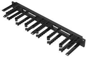 Rack Cable Management for Network/Fiber Optic Cable (Open Type)