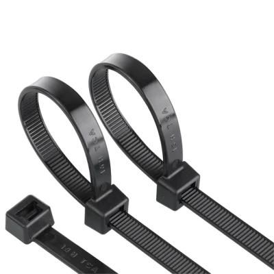 Manufacture 5.6*300mm Black Nylon Hi Quality Self Locking Cable Tie