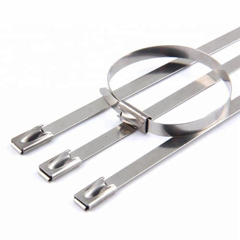 Factory Direct Stainless Steel Tie SS304 Marine Tie Cable Tie Stainless Steel Self Locking Tie Wire Tie