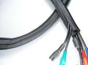 Self-Closing Open Tubular Shape Pet and PA Filament Knitted Hose Mechanical Protector