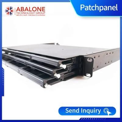 Abalone Factory Supply Delivery Price 24 Port Fiber Blank Modular Patch Panel