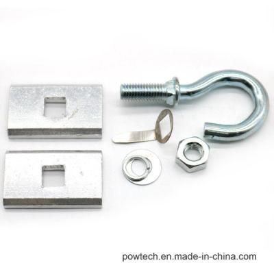 Galvanized Steel FTTH Cable Dual Slot Suspension Clamp