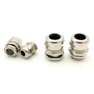 Pg 9 Nickel Plated Brass Cable Gland with IP68