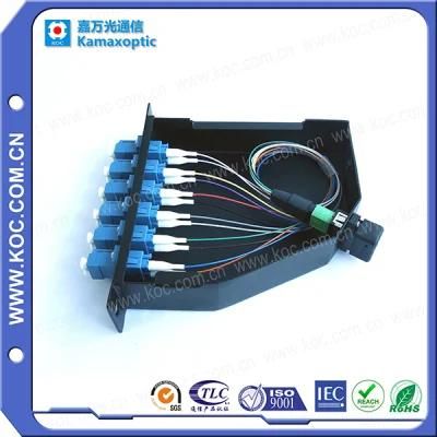 Fiber Opic Panel Distribution Box Metal 1u 19&prime; MPO