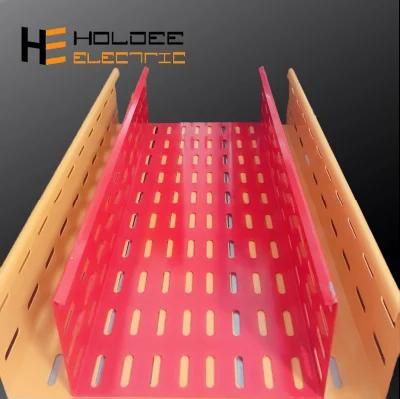 Hot Dipped Galvanized Ventilated or HDG Perforated Trough Cable Trays