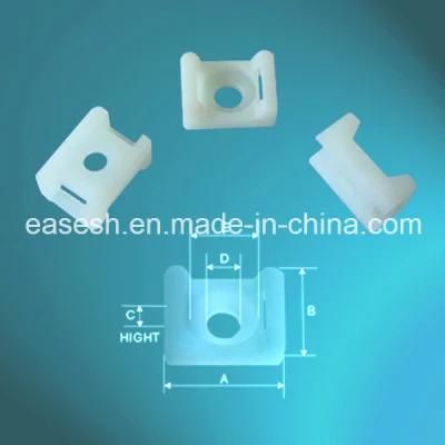 Screw Fix Nylon PA66 Cable Tie Mounts UL94 V2