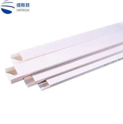 High Quality PVC Plastic Channel Cable Trunking, Wiring Duct
