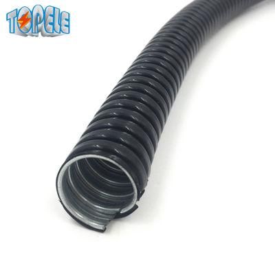 Black Orange Grey PVC Coated Flexible Conduit Electrical Galvanized Steel Flexible Pipe Conduit