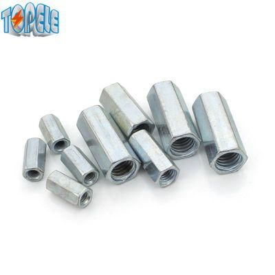 Steel Threaded Hex Rod Coupling Nuts for Threaded Rod