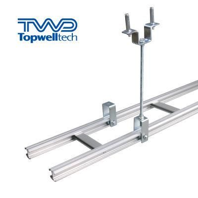 Factory Customization Electrical Hot DIP Cable Tray Ladder Type Solid Type