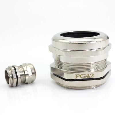 Electrical Brass Cable Gland Pg Thread Type of Screw Plugs Waterproof IP68