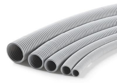 Black Outdoor Electrical Plastic Cable Corrugated Flexible Conduit