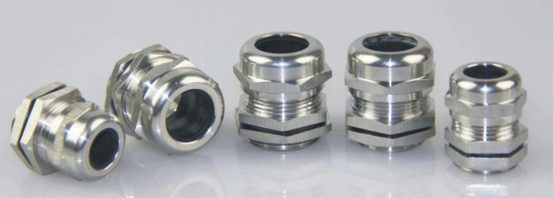 Cable Gland Stainless Steel SS304 with Locknut