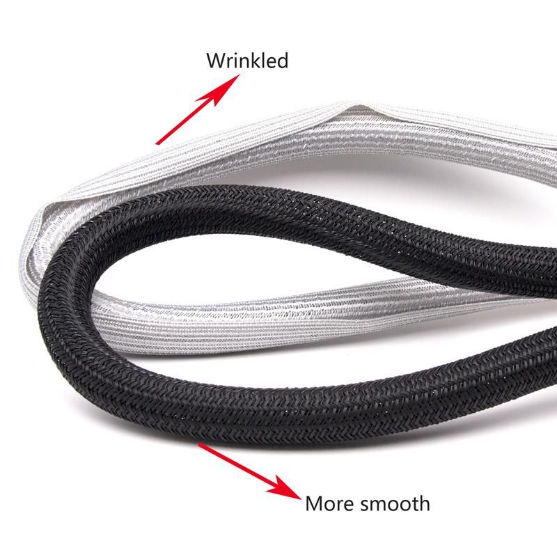 32mm Side Entry Braided Self Closing Wrap Sleeving for House and Office Cable Protection