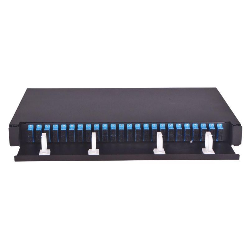 4u Rack Mounted Fiber Optical 48 Core ODF