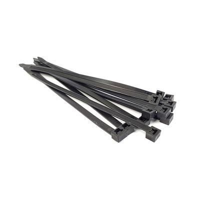 Indoor and Outdoor Use Black Nylon Zip Ties Available in Multiple Lengths