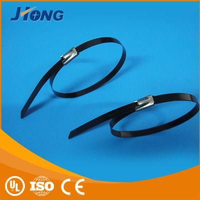 Stainless Steel Epoxy Coated Cable Tie-Ball Self-Lock