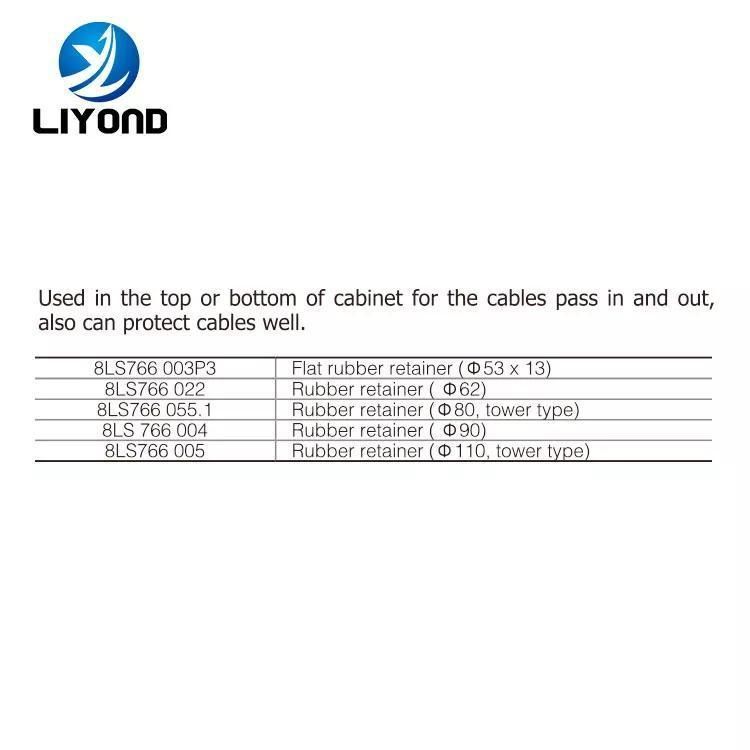 Tower Seal Ring Rubber Retainer Sealed Clamp for Switchgear