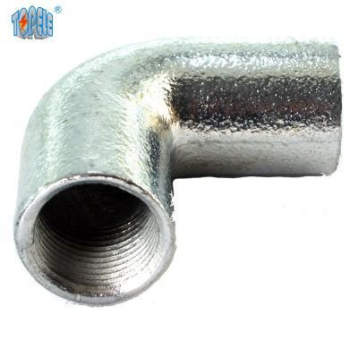 Malleable Iron Pipe Fitting 90 Degree Elbow for Industrial Furniture