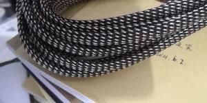Expandable Braided Hose Applied for Wire Cable and Sleeve Protector Pet PA Fiber