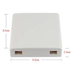 2port Mini Fiber Optic Junction FTTH Indoor Terminal Box