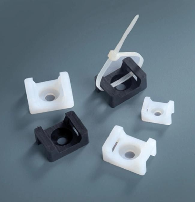 Hds Free Sample Plastic Nylon Saddle Type Cable Tie Mount Hds-1