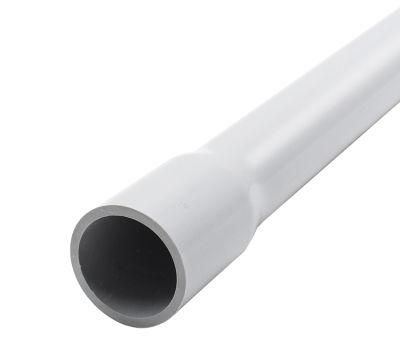 Schedule 80 Underground Concealed Wiring 1 Inch Electrical PVC Pipe Conduit Price